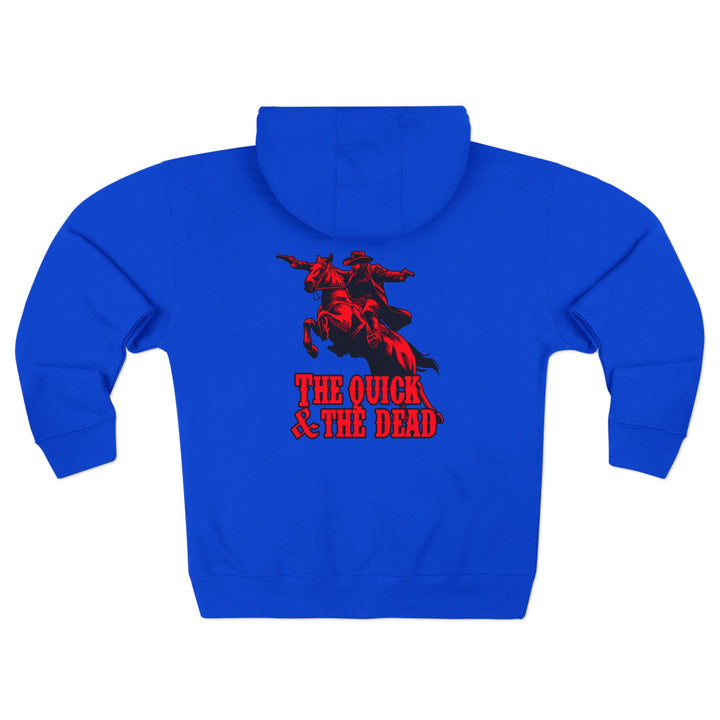 CG OUTLAW RED BLACK /THE QUIK & THE DEAD ZIP UP