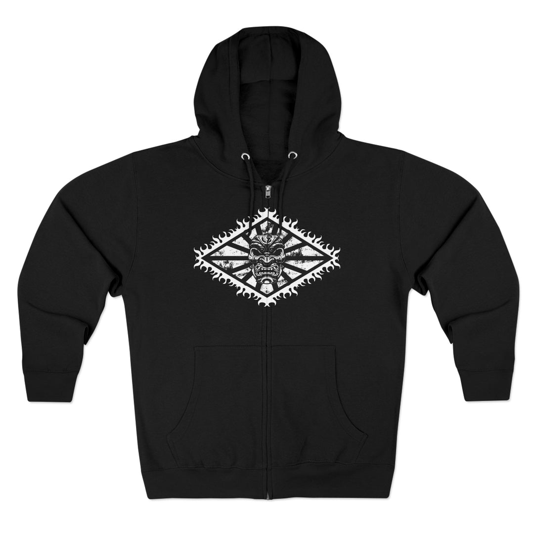 WICKED VIPER BLACK WHITE /LIFT HARDER ZIP UP