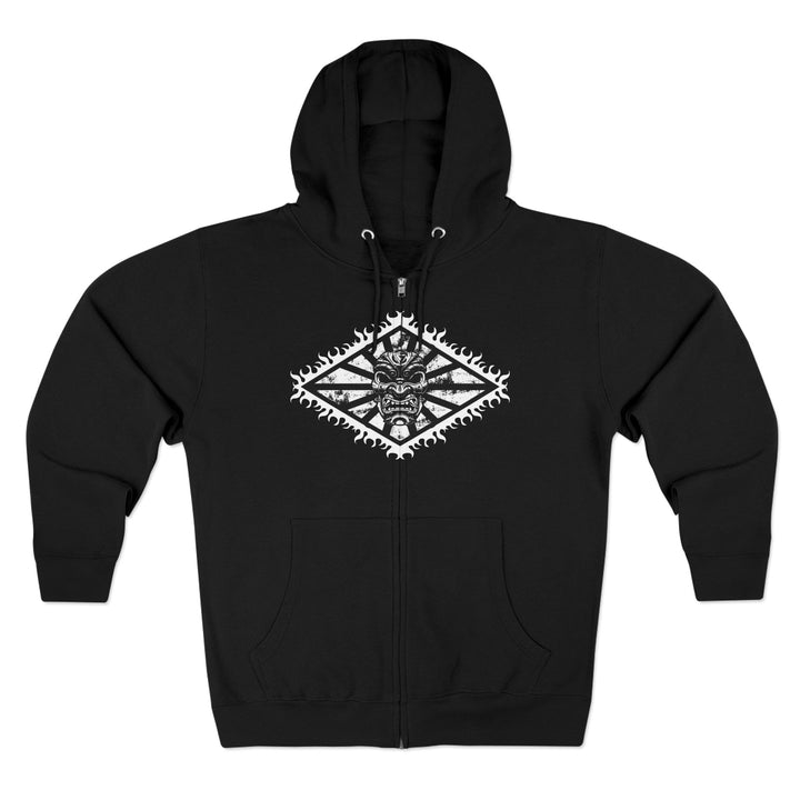 WICKED VIPER BLACK WHITE /LIFT HARDER ZIP UP
