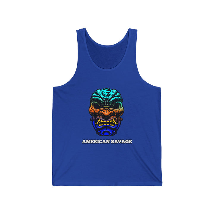 SAMURAI-MAC BLUE ORANGE AQUA AMERICAN SAVAGE