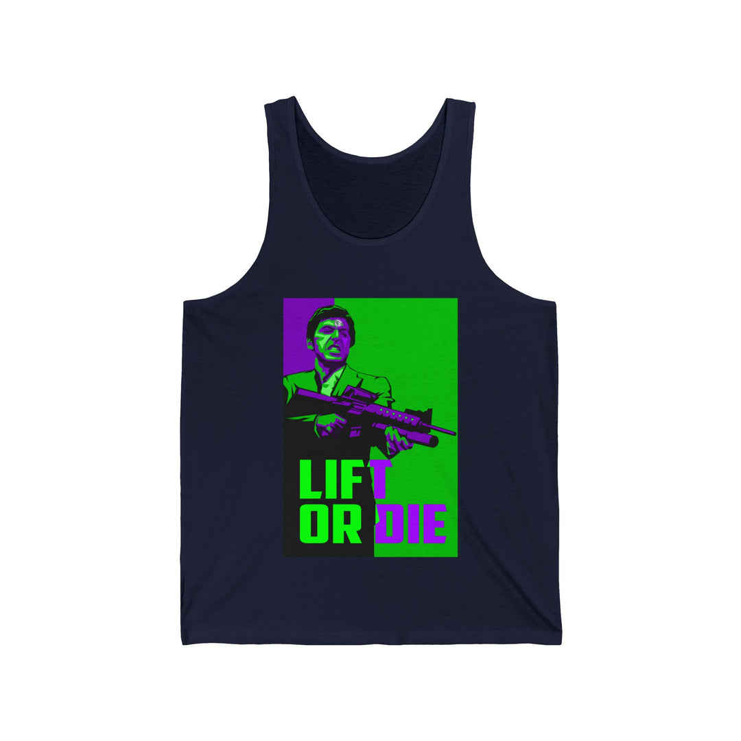 CRIME BOSS MOTIVATION PURPLE GREEN/LIFT OR DIE