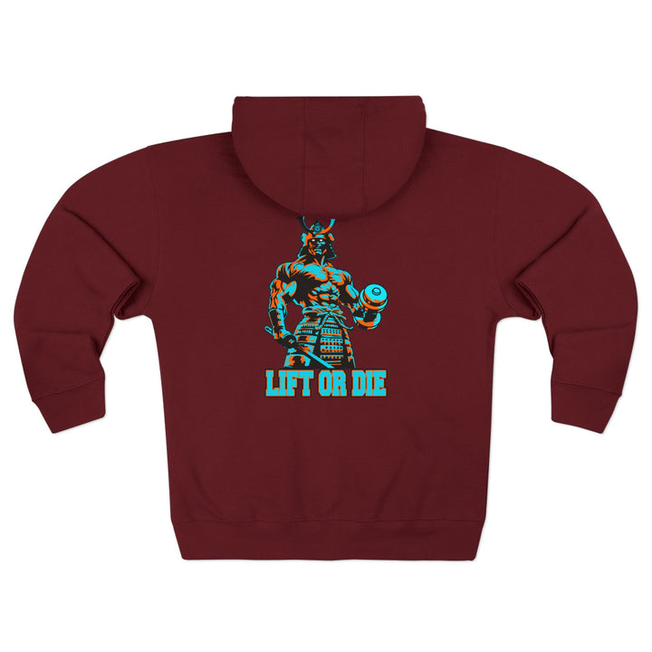 SAMURAI MASTER TRAINER MIAMI COLORS /LIFT OR DIE ZIP UP