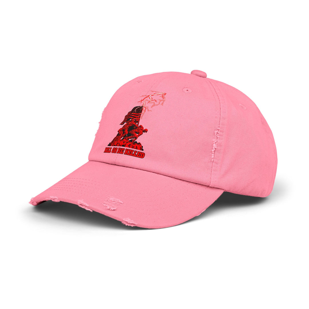 AMERICAN FREEDOM WARRIOR RED/KILL OR BE KILLED CAP