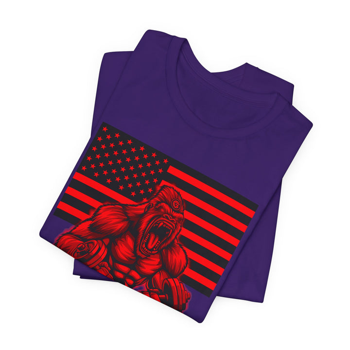 CG MAC ALPHA APE RED BLACK  /AMERICAN SAVAGE