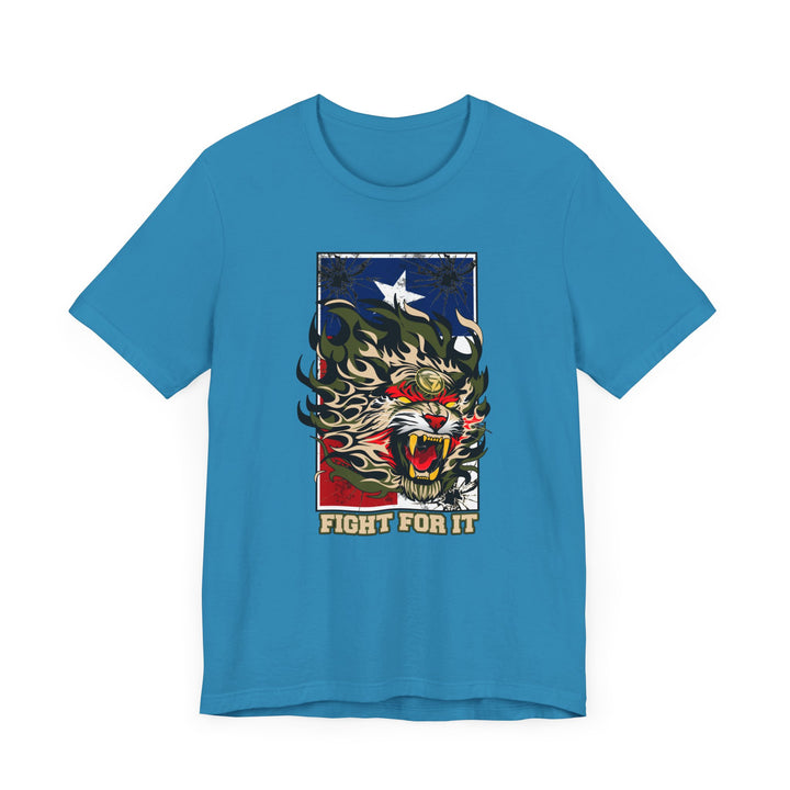 DYNAMITE FLAME TEXAS FLAG SAND GREEN /FIGHT FOR IT