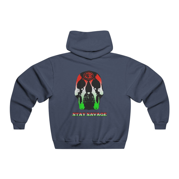 SKULLATOR- RED WHITE GREEN FADE/STAY SAVAGE