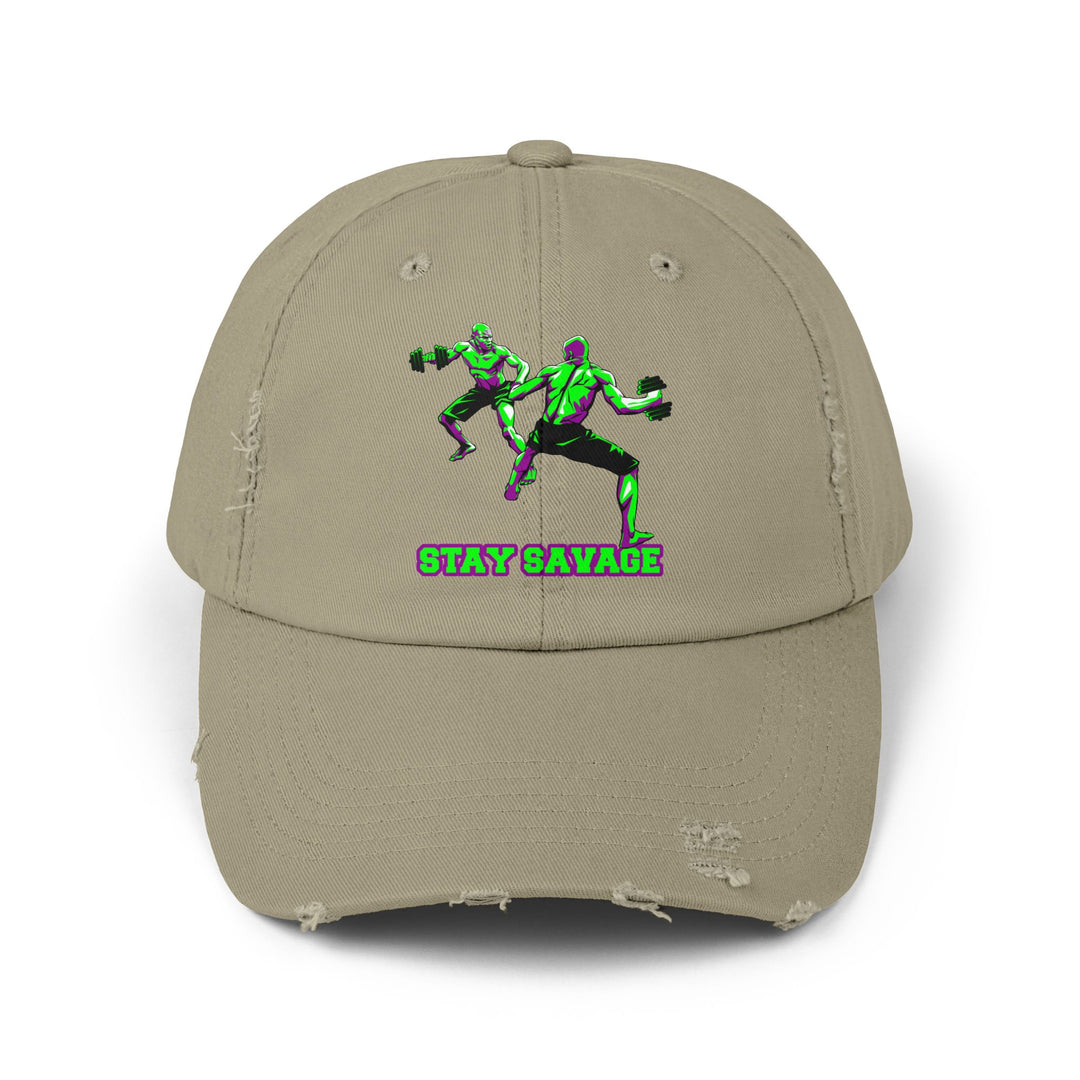 CG STAND OFF PURPLE GREEN /STAY SAVAGE CAP
