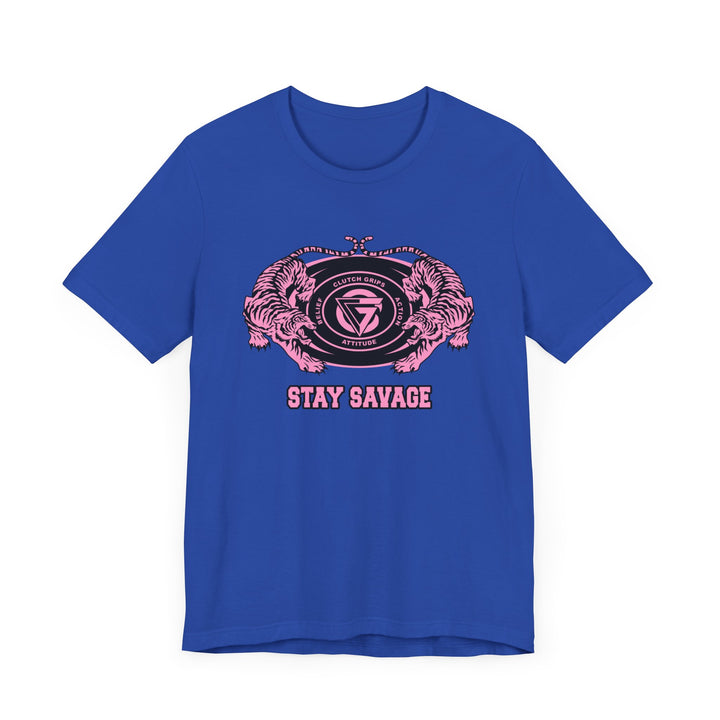 TIGER VS TIGER PINK BLACK  /STAY SAVAGE