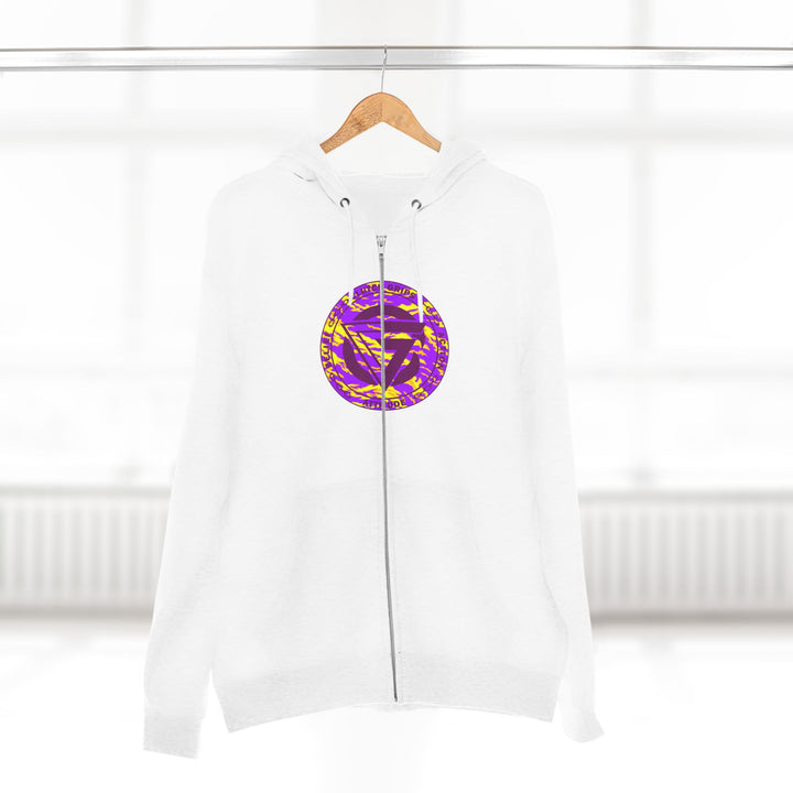 CG MAC JUMP PURPLE GOLD /STAY SAVAGE ZIP UP