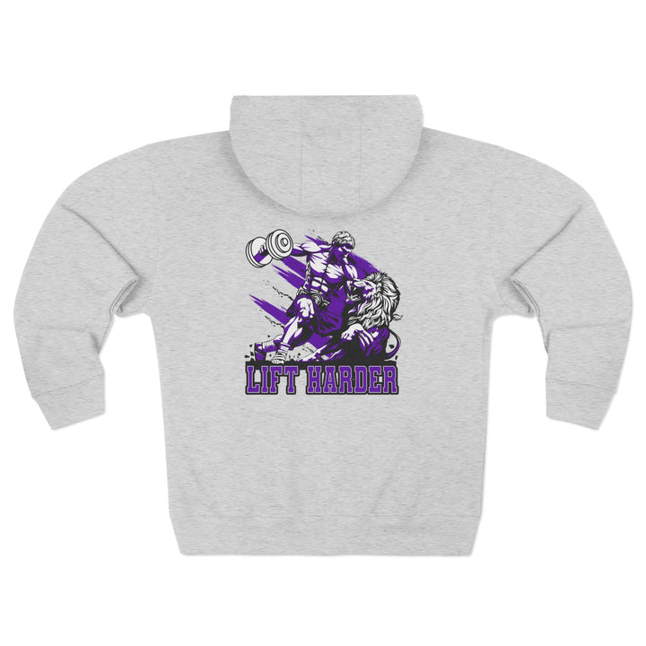 CG COLISEUM MAC PURPLE WHITE /LIFT HARDER ZIP UP