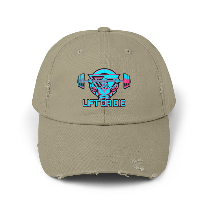 ENTER THE MAC BLUE PINK/ LIFT OR DIE CAP
