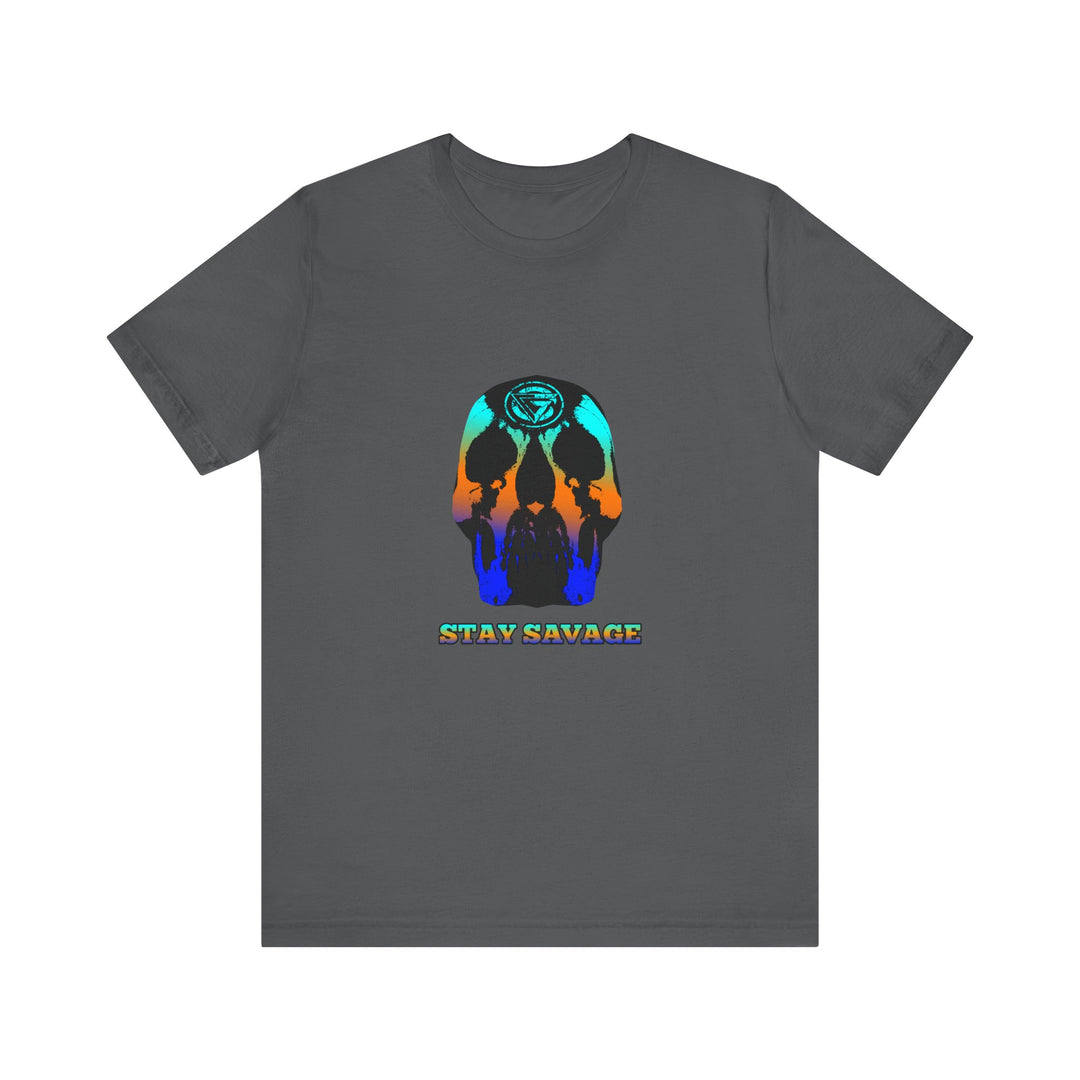 SKULLATOR BLUE ORANGE AQUA  /STAY SAVAGE