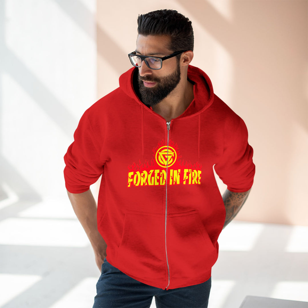 CG SKULLATOR RED GOLD /CLUTCH GRIPS ZIP UP