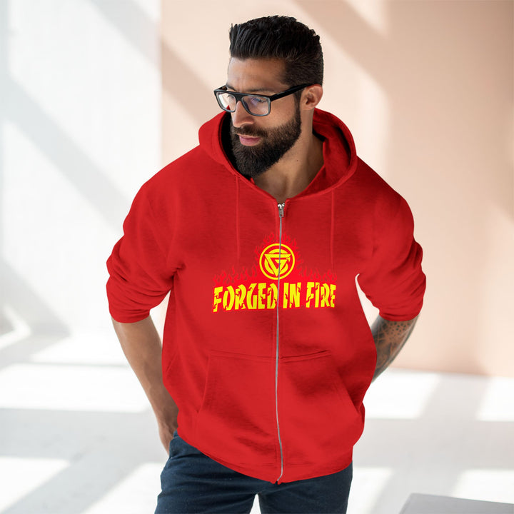 CG SKULLATOR RED GOLD /CLUTCH GRIPS ZIP UP