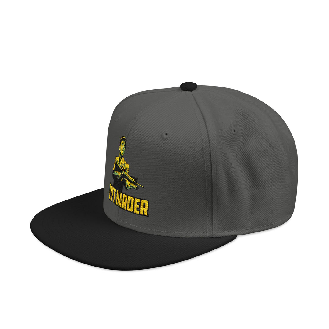CG FINAL MAFIA BOSS YELLOW BLACK /LIFT HARDER Snapback (Embroidery)