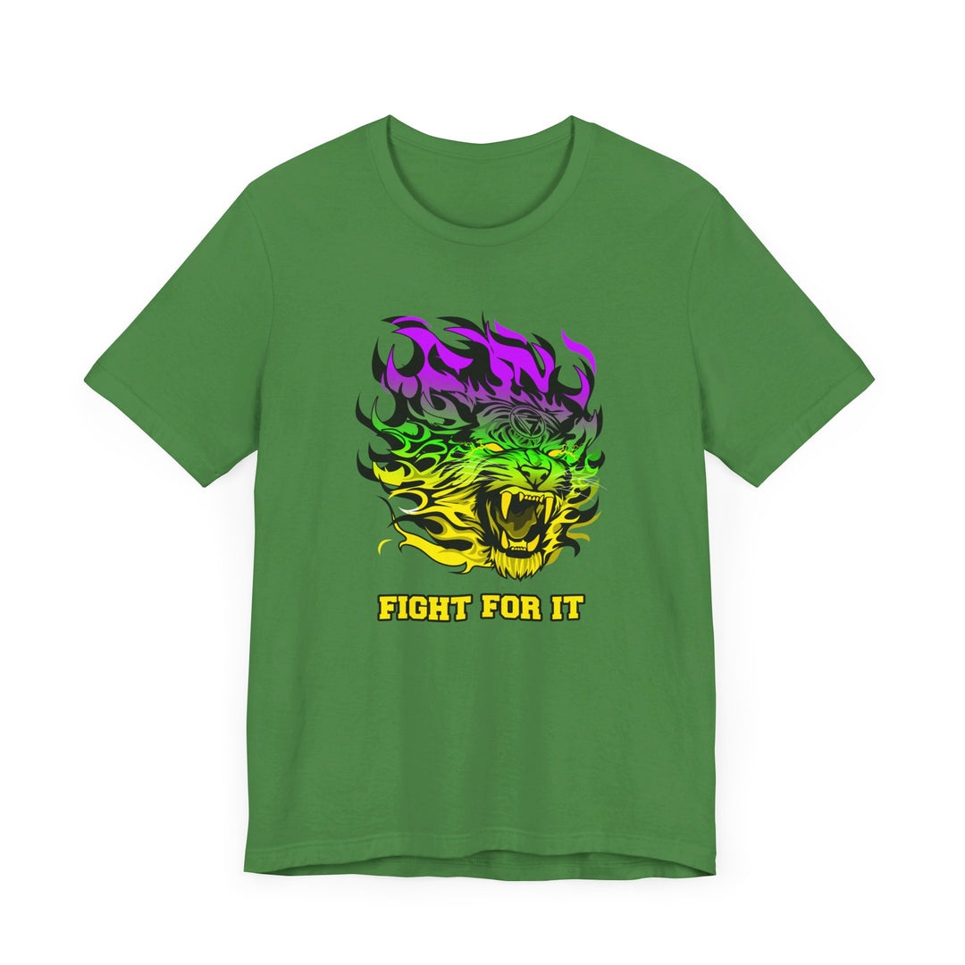 TIGER FLAME YELLOW GREEN PURPLE /FIGHT FOR IT