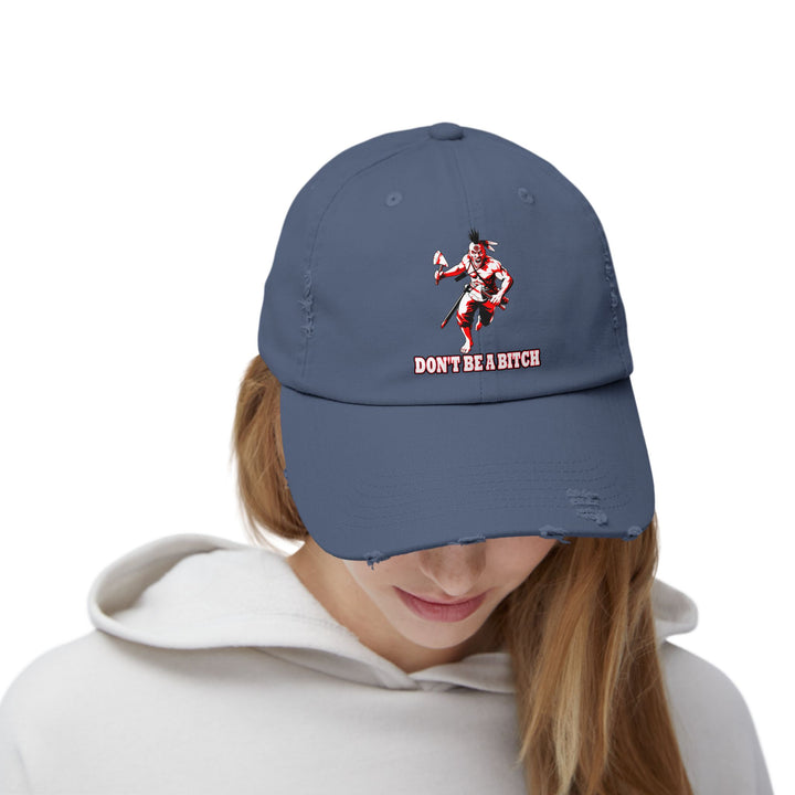 MAC BRAVE RED WHITE /DONT BE  BITCH CAP