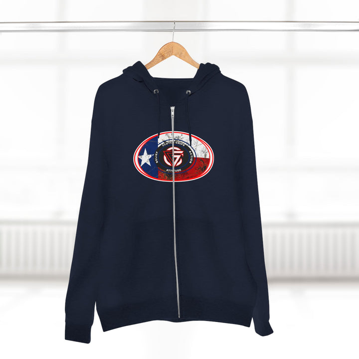 CG SKULL RED WHITE BLUE/STAY SAVAGE ZIP UP