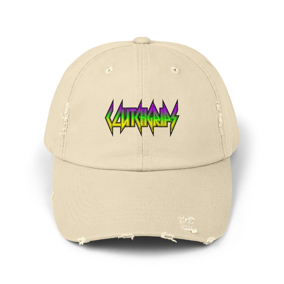 CG YELLOW GREEN PUPRLE FADE CAP
