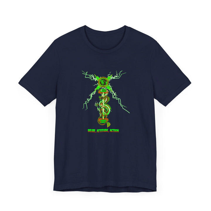 BARBELL DRAGON GREEN ORANGE