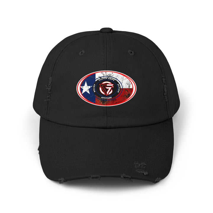 CG TEXAS FLAG LONE STAR OVAL CAP