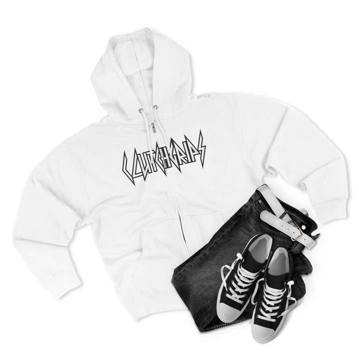 CG TIGER VS TIGER WHITE BLACK /WELCOME TO THE JUNGLE ZIP UP