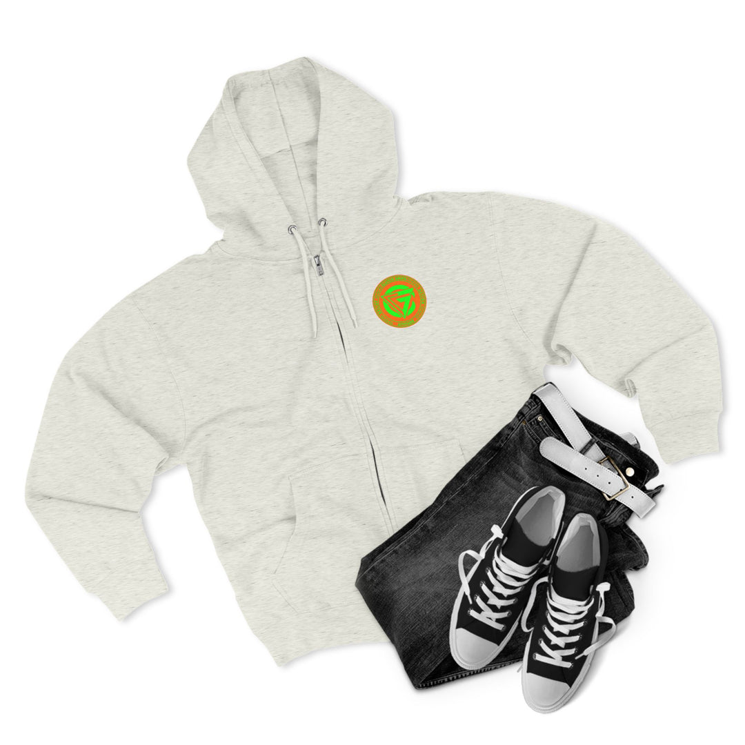 SPARTAN LIFT ORANGE GREEN  /STAY SAVAGE ZIP UP