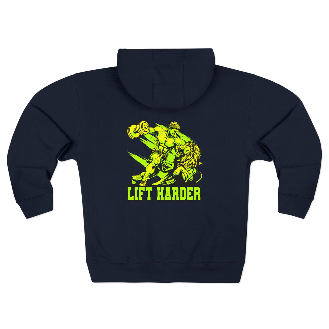 CG LIME GREEN COLISEUM MAC LIFT HARDER ZIP UP