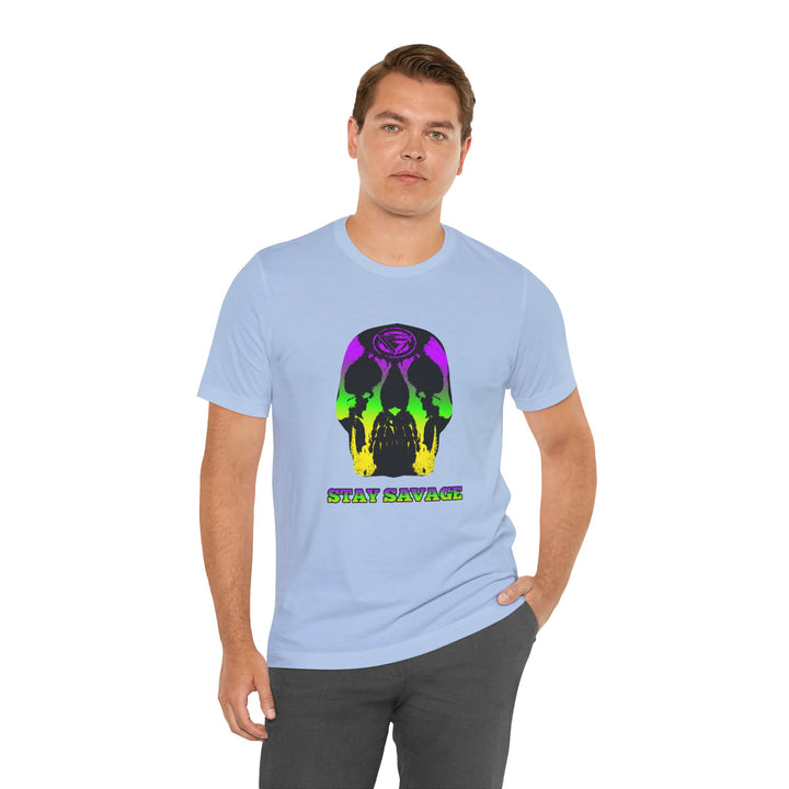SKULLATOR YELLOW GREEN PURPLE /STAY SAVAGE