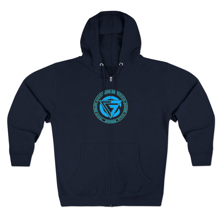 MAC VS SNAKE BLUE/READY FOR WAR ZIP UP