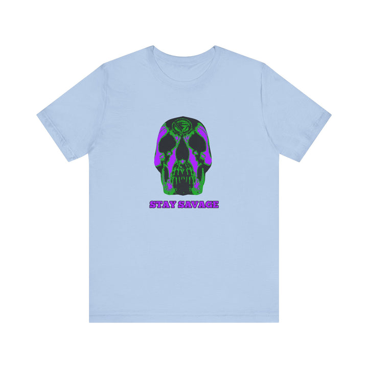 SKULLATOR PURPLE GREEN  /STAY SAVAGE
