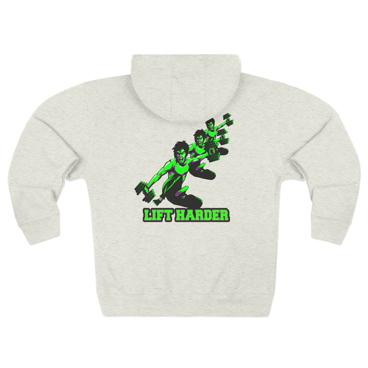 CG LIFT KICK PURPLE GREEN /LIFT HARDER ZIP UP