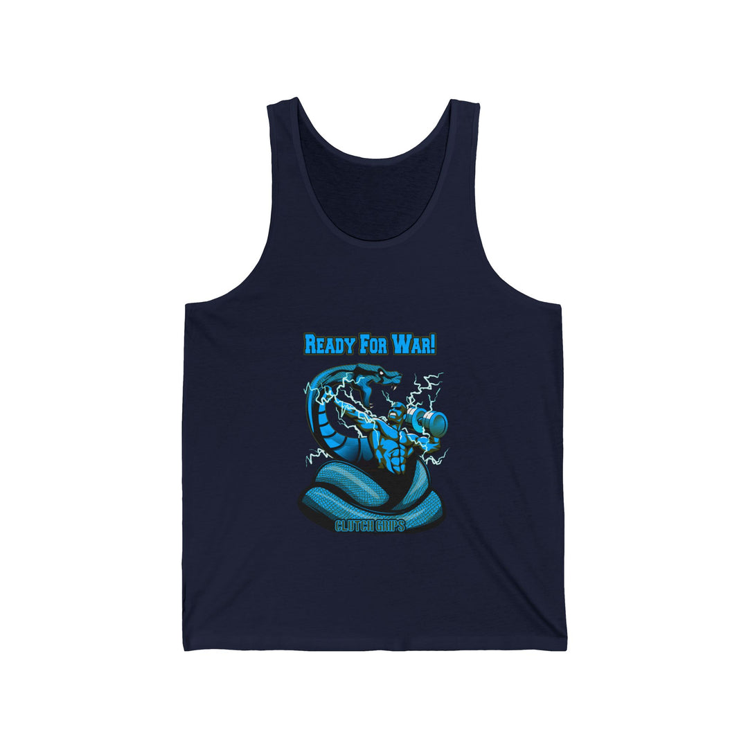 MAC VS SNAKE TANK BLUE /READY FOR WAR