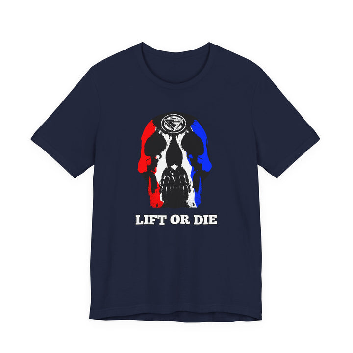 SKULLATOR RED WHITE BLUE /LIFT OR DIE