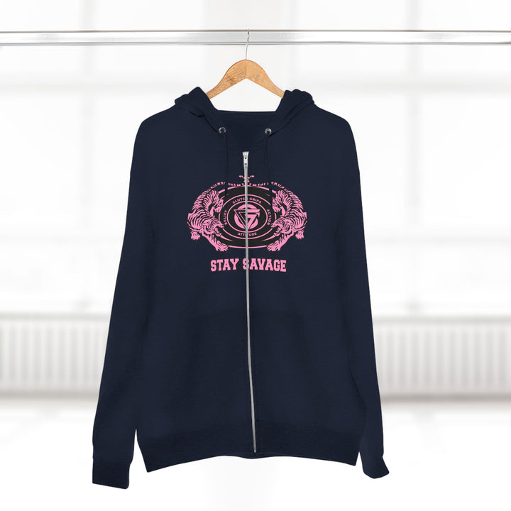 CG TIGER VS TIGER PINK/STAY SAVAGE ZIP UP