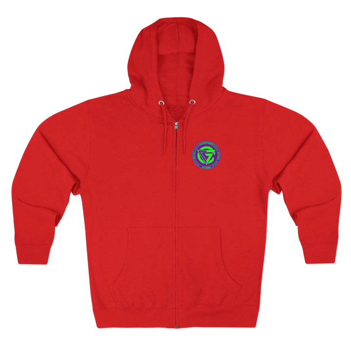 CG TIGER VS TIGER PURPLE GREEN /STAY SAVAGE ZIP UP