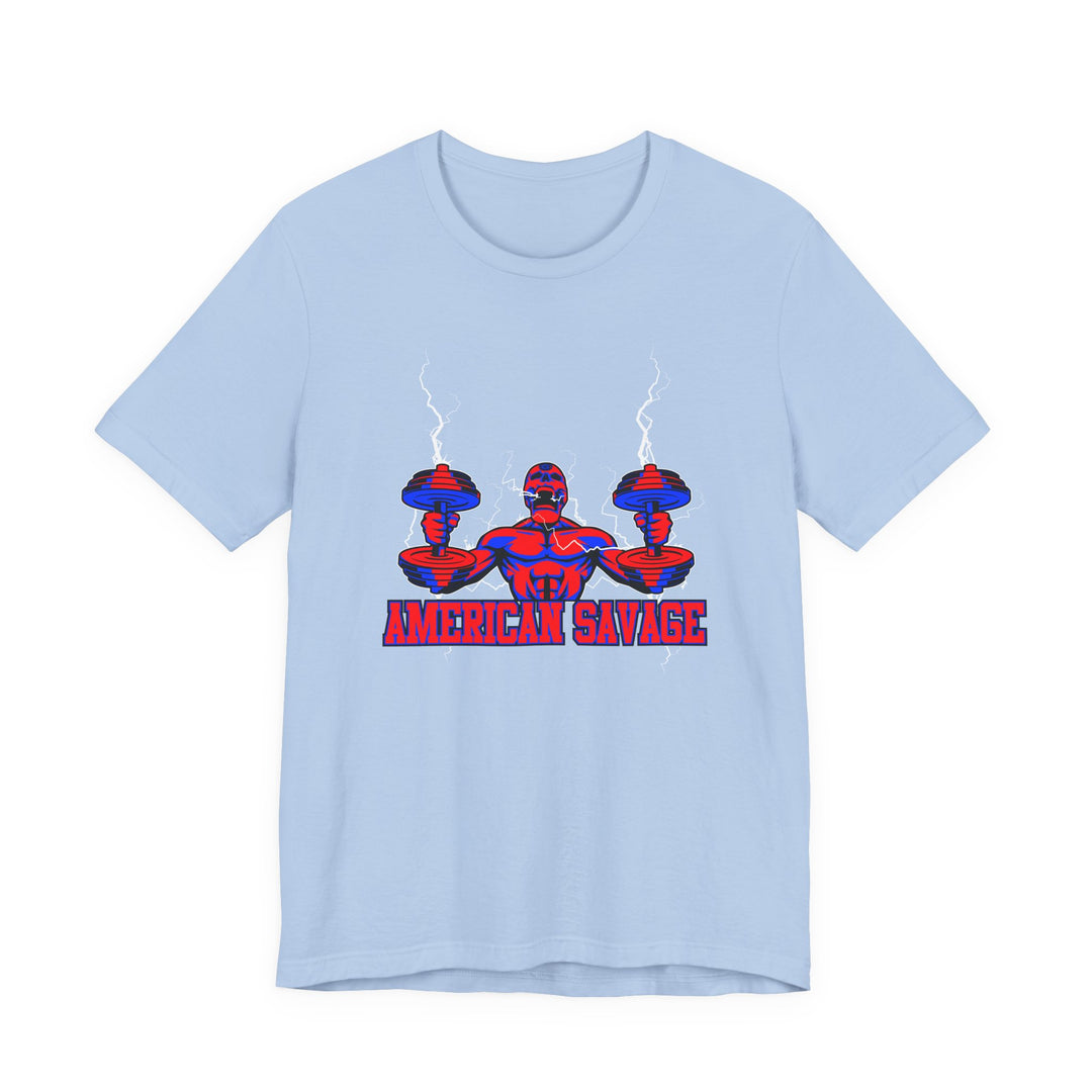 RIDE THE LIGHTNING RED BLUE  /AMERICAN SAVAGE