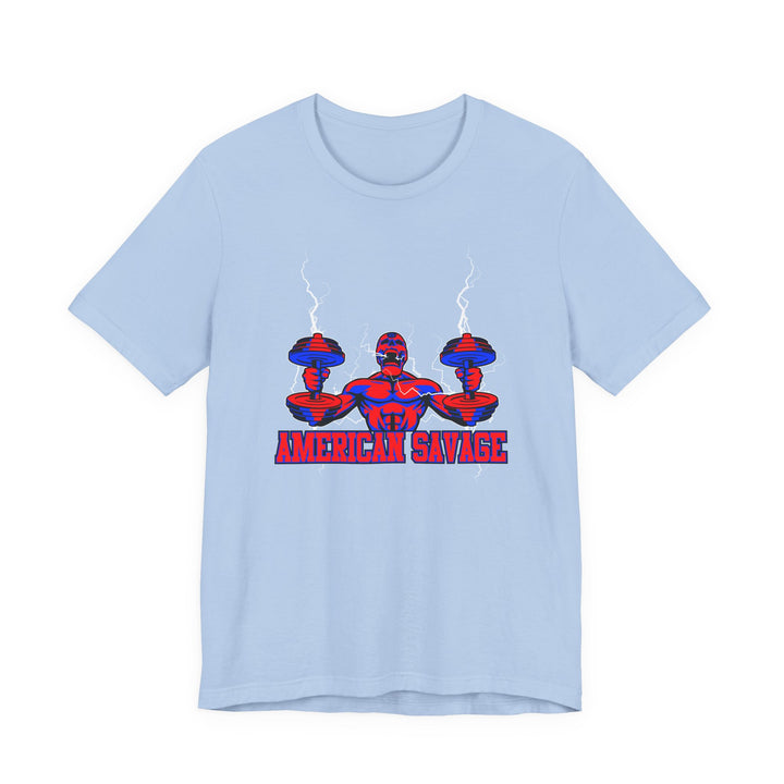 RIDE THE LIGHTNING RED BLUE  /AMERICAN SAVAGE