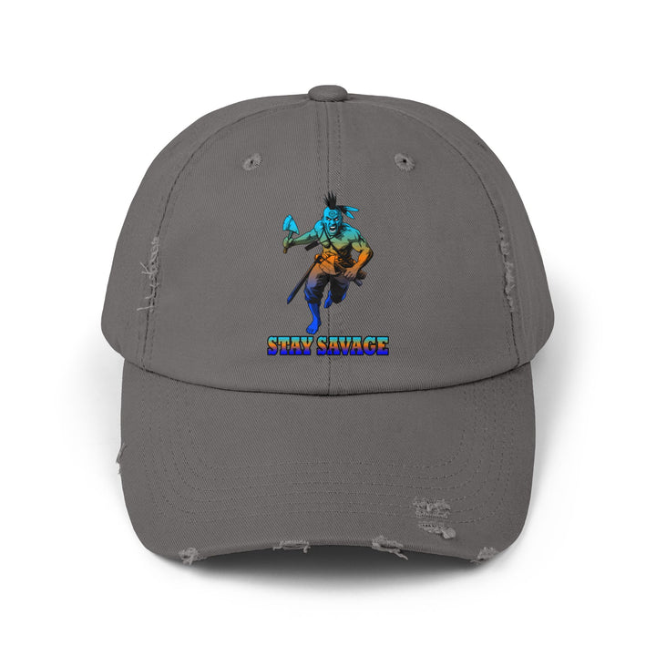 MAC BRAVE BLUE ORANGE AQUA /STAY SAVAGE CAP