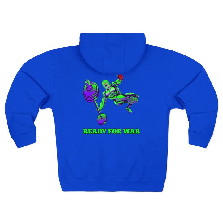 CG MAC JUMP PURPLE GREEN/READY FOR WAR ZIP UP
