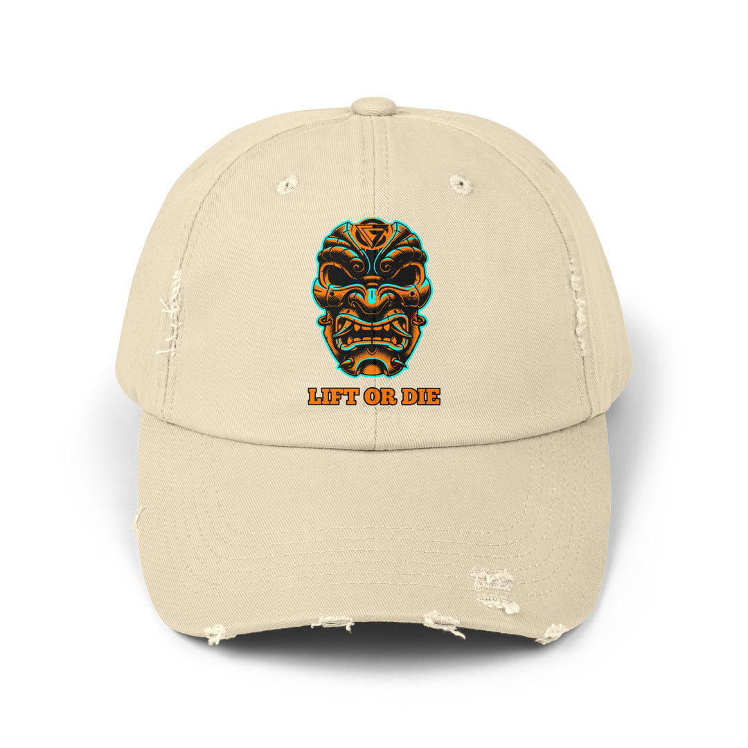 CG SAMURAI MASK AQUA ORANGE/LIFT OR DIE CAP