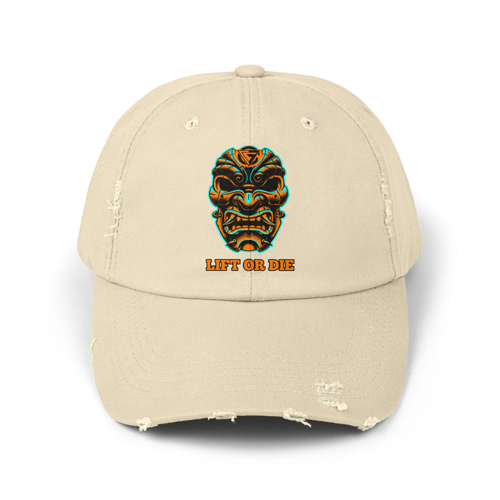 CG SAMURAI MASK AQUA ORANGE/LIFT OR DIE CAP