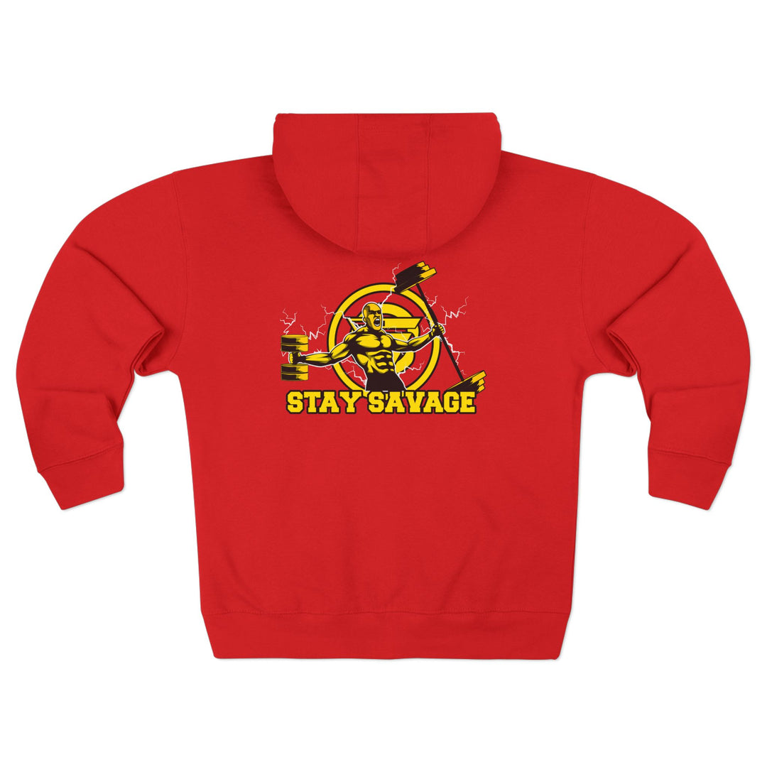 SPARTAN LIFT YELLOW BLACK /STAY SAVAGE ZIP UP