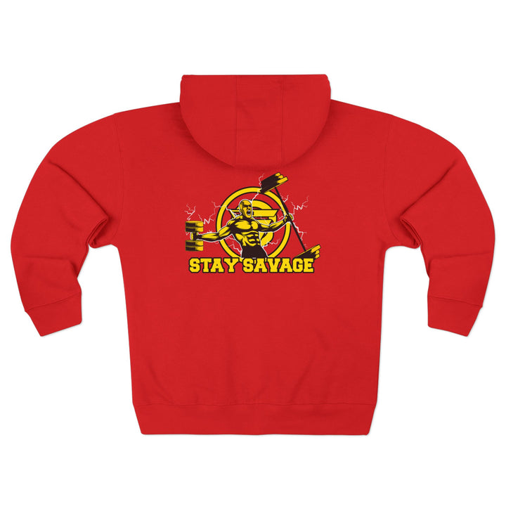 SPARTAN LIFT YELLOW BLACK /STAY SAVAGE ZIP UP