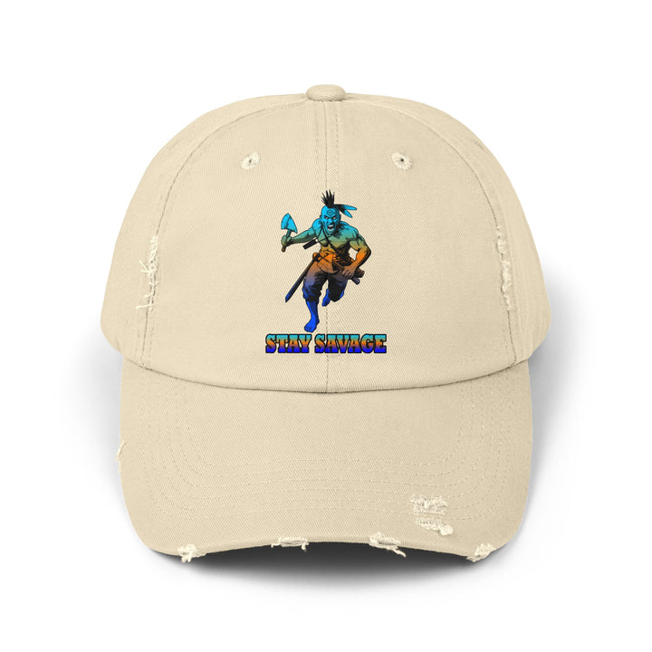 MAC BRAVE BLUE ORANGE AQUA /STAY SAVAGE CAP