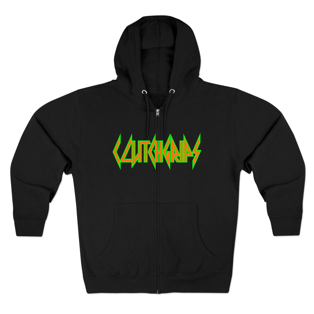 CG LIFT KICK ORANGE GREEN FADE/STAY SAVAGE ZIP UP