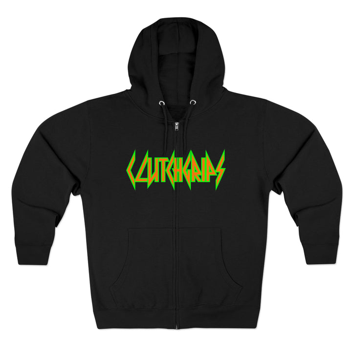 CG LIFT KICK ORANGE GREEN FADE/STAY SAVAGE ZIP UP