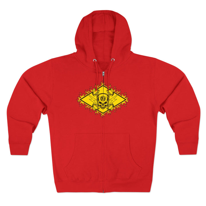 SPARTAN LIFT YELLOW BLACK/READY FOR WAR ZIP UP