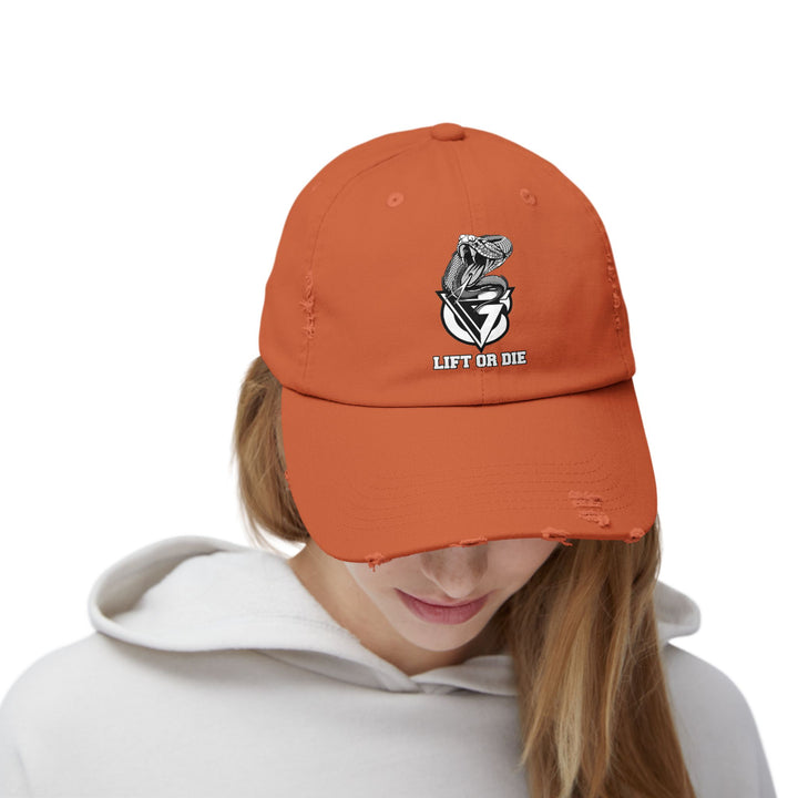 CG LOGO W/SNAKE LIFT OR DIE/CAP