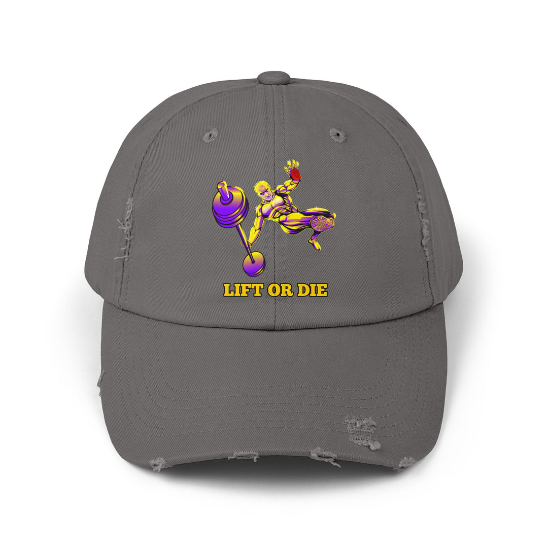 MAC JUMP GOLD PURPLE /LIFT OR DIE CAP